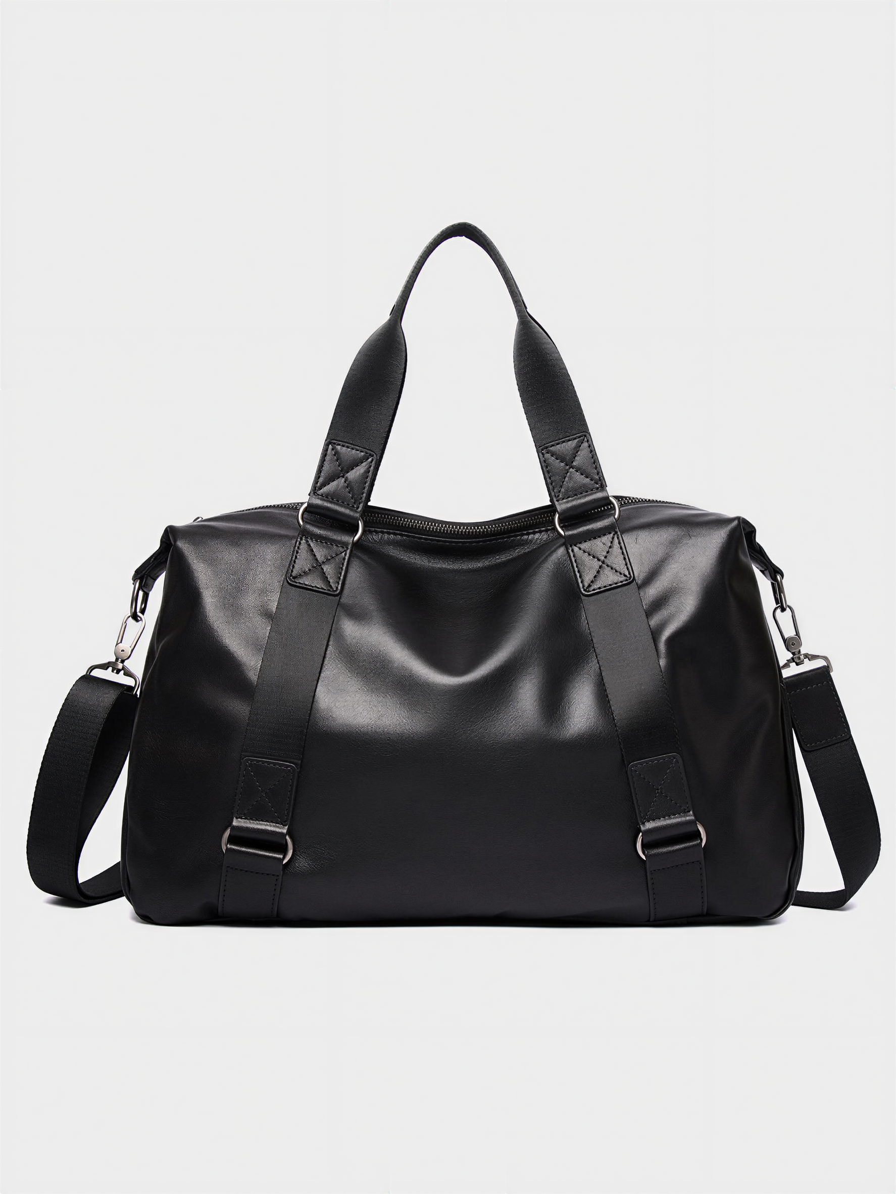 Leather Weekend Holdall D03