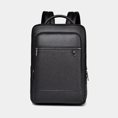 Waterproof Leather Executive Backpack T03 - Trostoo