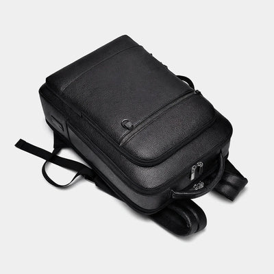 Waterproof Leather Executive Backpack T03 - Trostoo