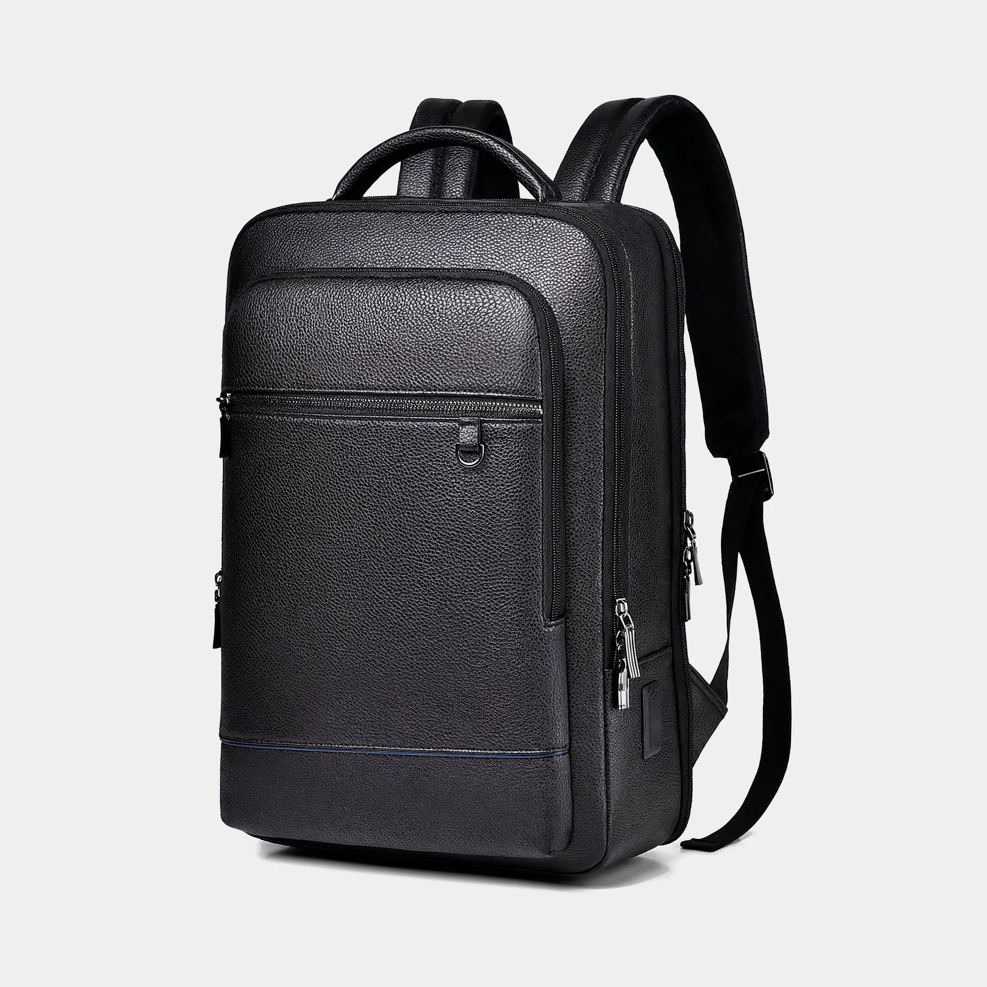 Waterproof Leather Executive Backpack T03 - Trostoo