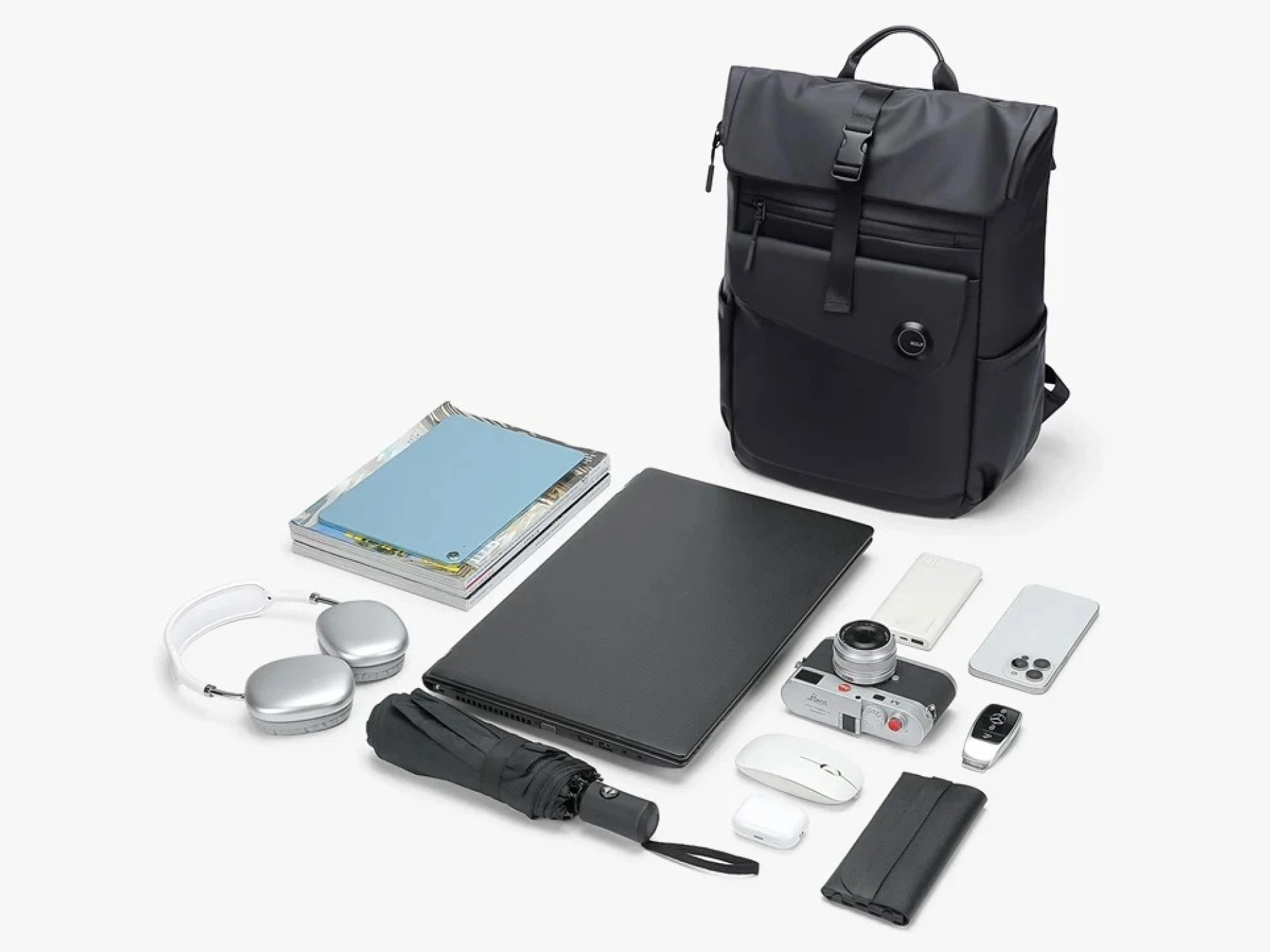 Rolltop Travel Backpack T13