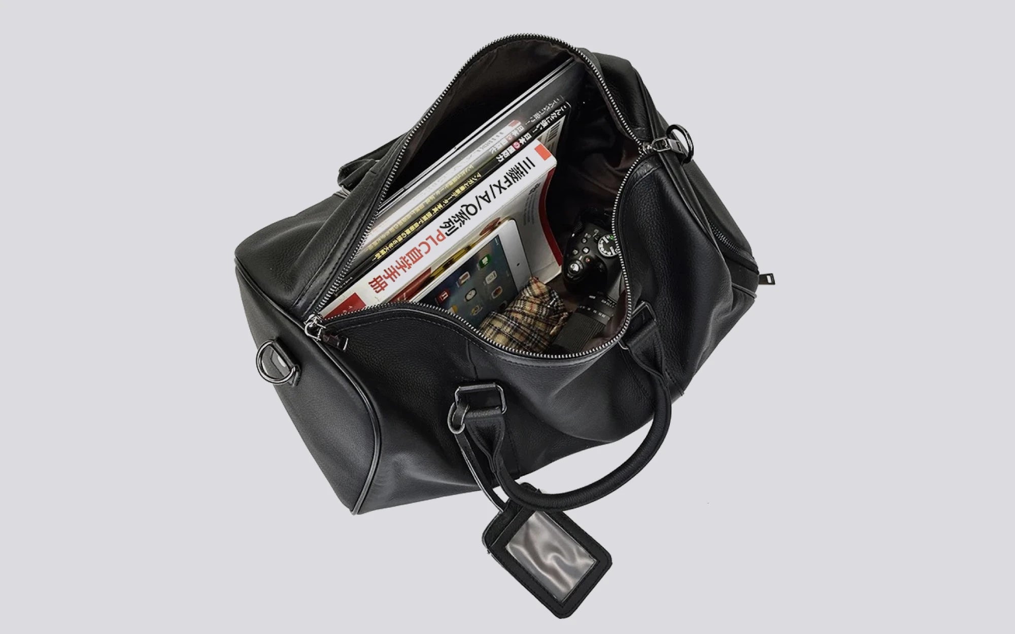 Leather Duffel Bag D02