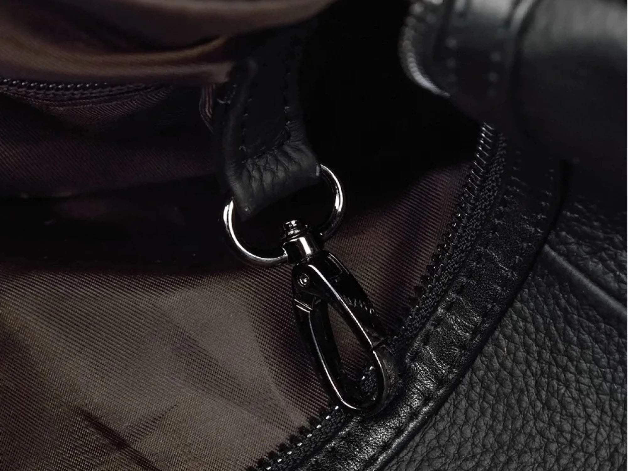 Leather Duffel Bag D02