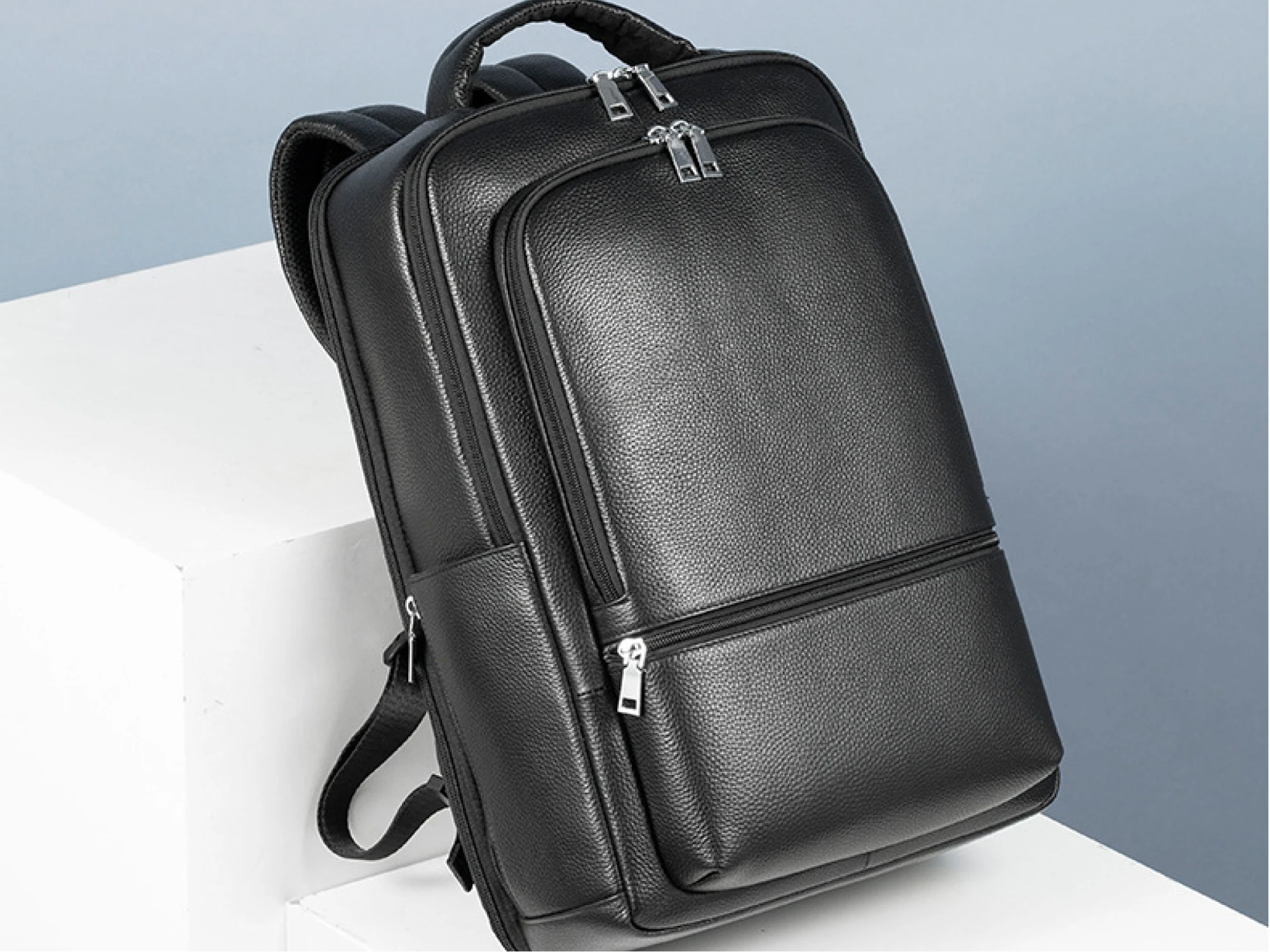 Leather Executive Backpack T06