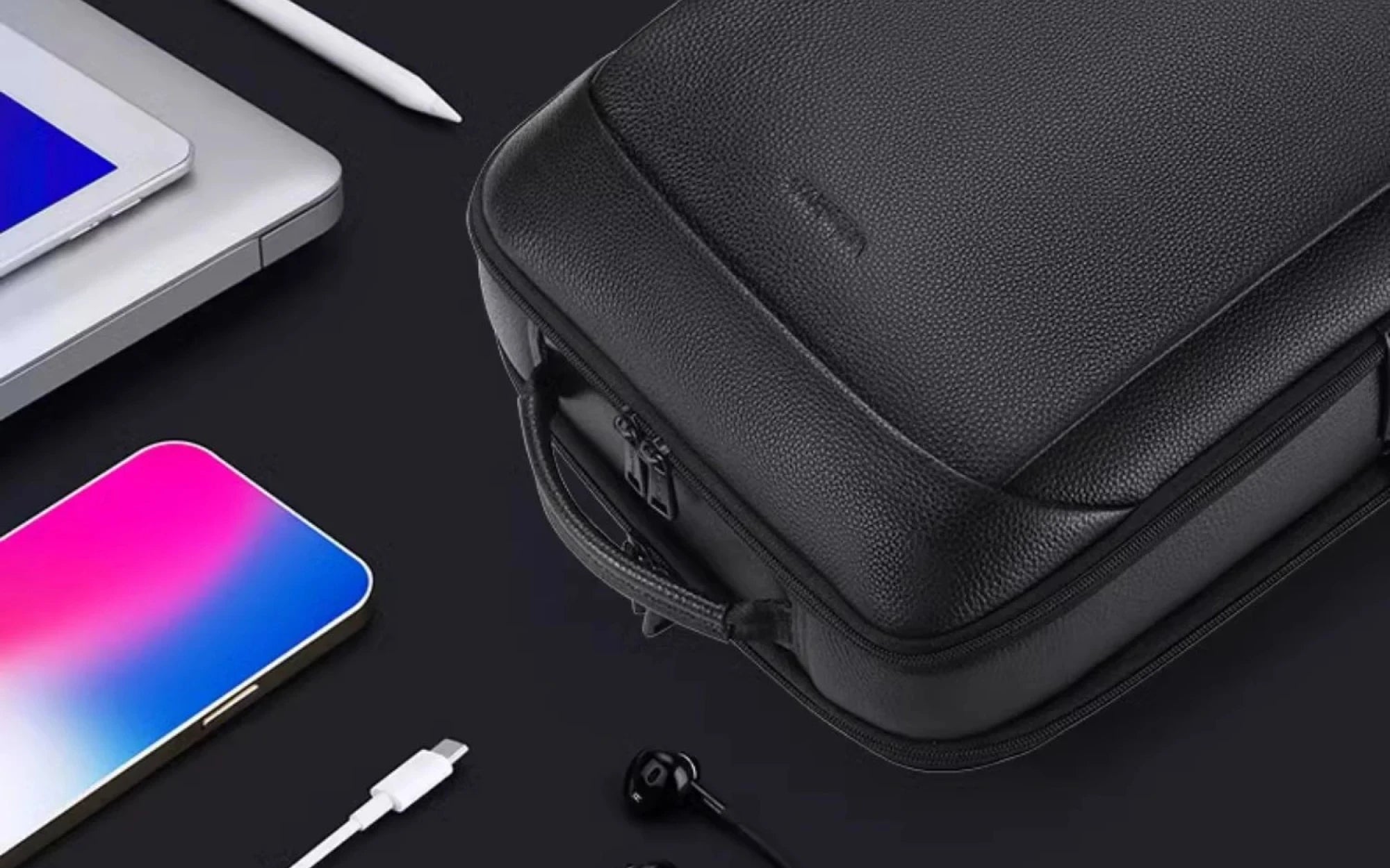 Leather Executive Backpack T10