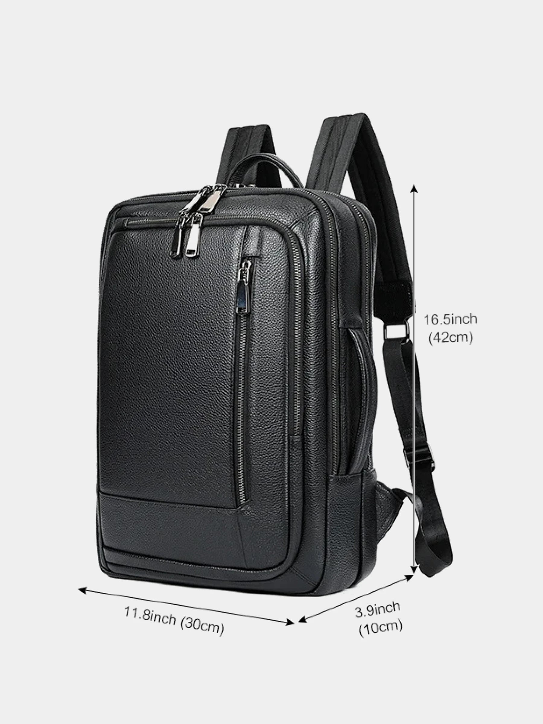 Leder Executive Rucksack T09