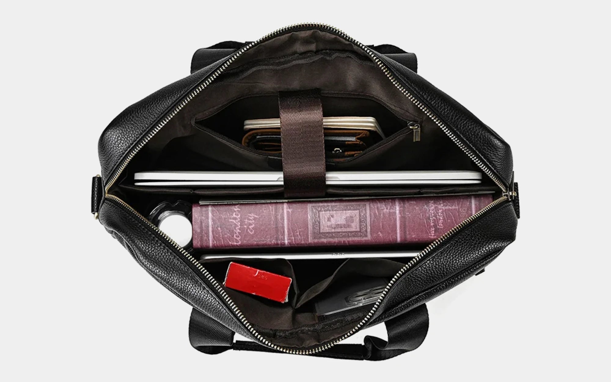 Leather Laptop Briefcase P01