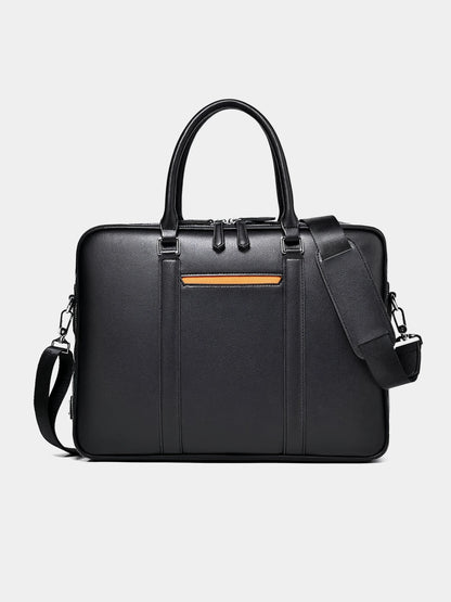 Leder Laptop Aktentasche P08