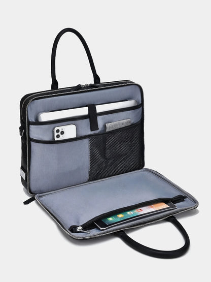 Leder Laptop Aktentasche P08