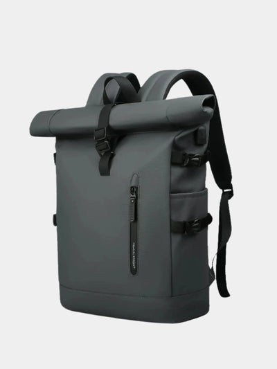 Rolltop Travel Backpack T11 -  Grey